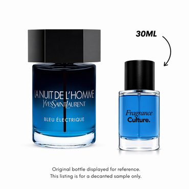 Yves Saint Laurent La Nuit de L'Homme Bleu Électrique (Sample)