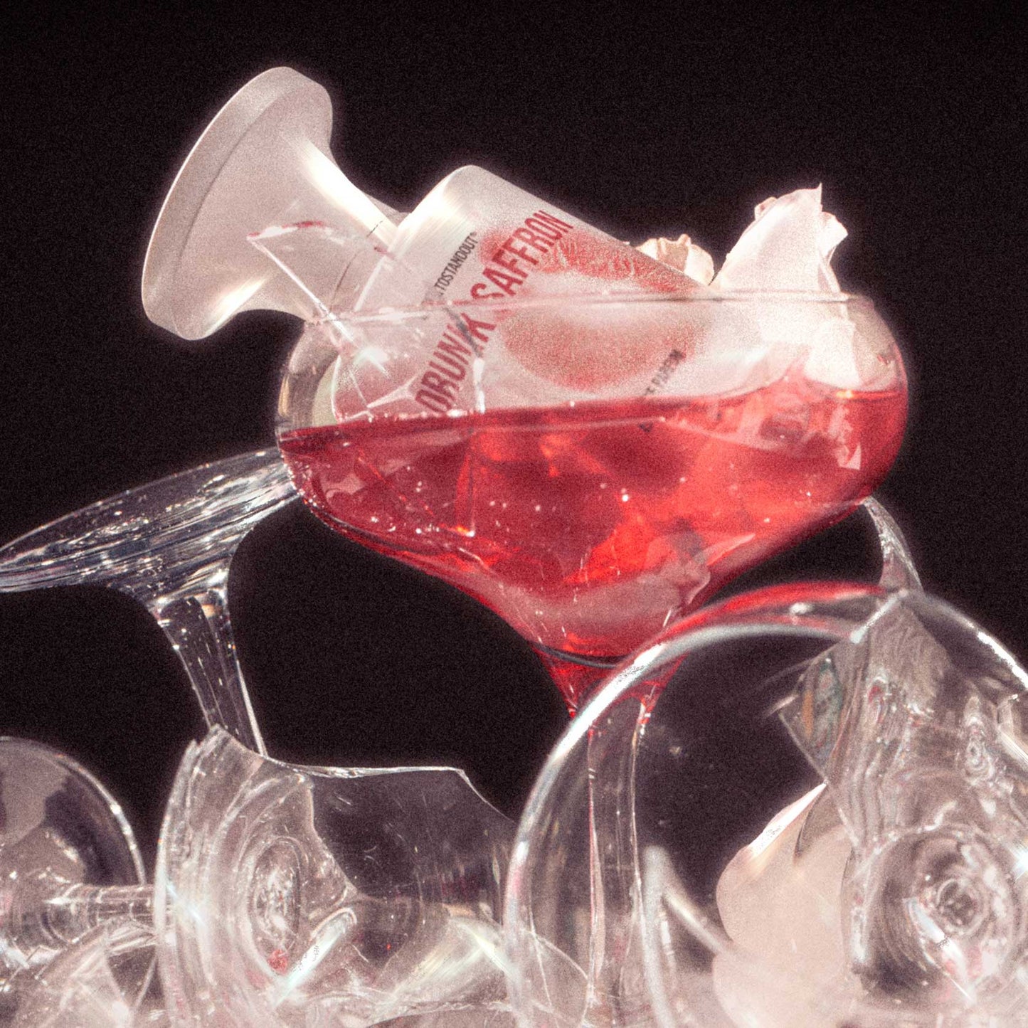 BORNTOSTANDOUT DRUNK SAFFRON